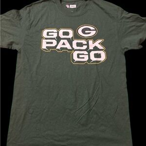 Team Apparel Green 'Go Pack Go' Men's Tee